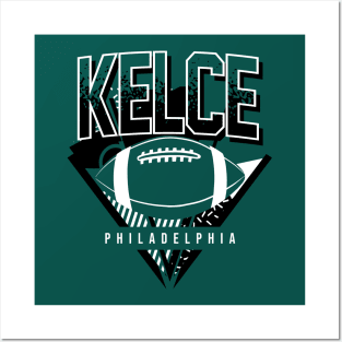 Kelce Retro Philadelphia Football Posters and Art